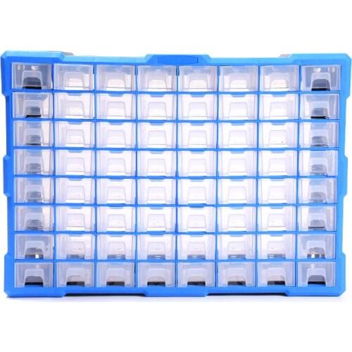 Tool case toolbox Parts box Classification of ark Multi-grid drawer blocks high quality Screw classification Component box