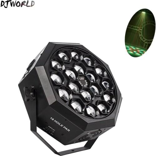 DMX 512 Bee Eye 18x12W RGBW Lights Professional Stage Lighting Party Lights Luces Beam Wash Effect for Party Dj Dance Floor