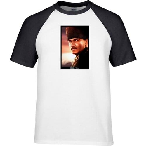 Men tshirt Turkey Mustafa Kemal Ataturk 1881 1938 funny Print 2019 Summer Mens Casual T-Shirt high quality