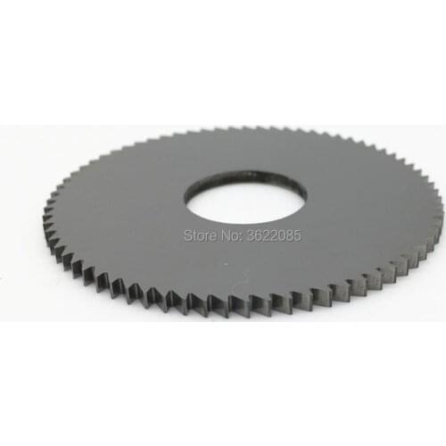 KLOT 75*0.3-5.0mm thickness 22mm Inner hole 72T Solid carbide Saw blade Milling cutter