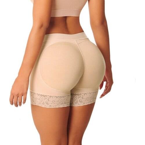 LELINTA Sexy S-3XL Women Padded Butt Lifter Panty Body Shaper Fake Hip Shapwear Underwear Briefs Plus Size Shaper