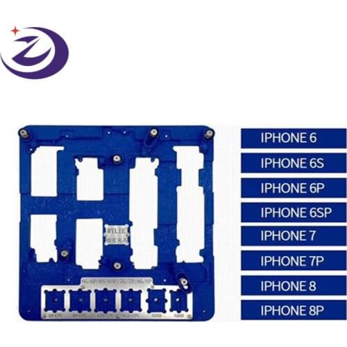 8 In 1 IPhone Mainboard Fixture Phone Repair Motherboard Fixture For IPhone 6 6S 6P 6SP 7 7P 8 8 Plus IC Chip PCB Board Holder
