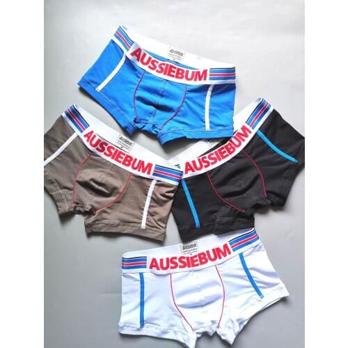 Aussiebum jockstrap swimwear mens four-corner panties young student mens flat-horned pants wholesale