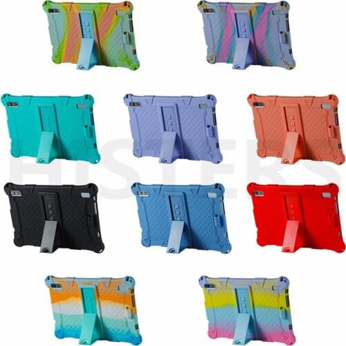 For Vastking KingPad Z10 K10 Pro 10.1" Tablet PC Soft Silicon Cover Case Kickstand Funda Capa with Shoulder Strap + Stylus Pen