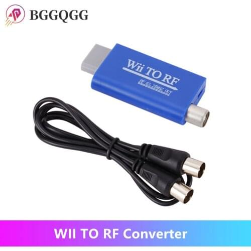 New Arrival Wii to RF Converter Adapter Wii2RF Converter for TV with RF Siginal
