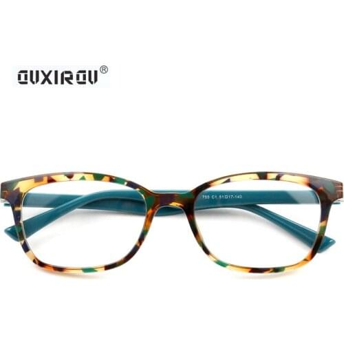 OUXIROU Women's Glasses And Cases