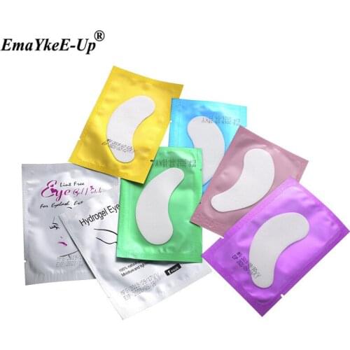 200pair Patch Lashes Patches Eyelash Patches For Eyelash Extension Lint Free Eyelash Extensions Gel Pads Grafted Eye Stickers