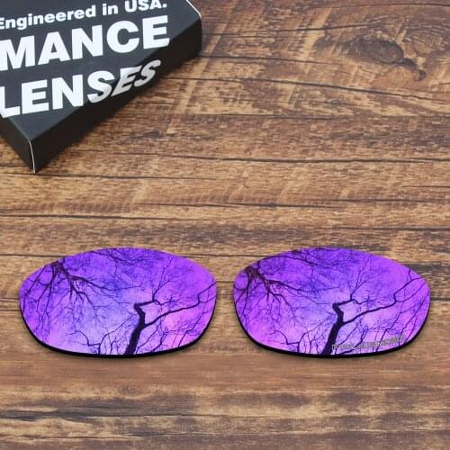 ToughAsNails Resist Seawater Corrosion Polarized Replacement Lenses for Oakley Fives 2.0 Sunglasses Purple Mirrored (Lens Only)