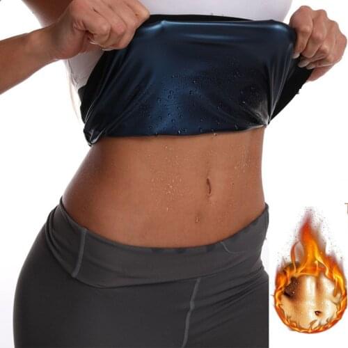 Women Waist Trainer Sauna Fat Burner Slimming Belt Corset Exercise Sweat Belt Weight Loss Waist Trimmer for Gym Workout Fitness