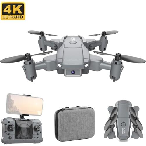 FEICHAO KY905 Mini WiFi FPV with 4K/1080P HD Camera Hold Mode Foldable One-Key Return 2.4G RC Drone Quadcopter Kids Toys RTF