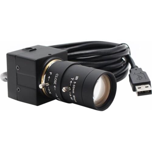 Webcam 4K USB2.0 Computer Camera for Laptop Desktop With Sony IMX415 Sensor and 2.8-12/5-50/6-60mm Manual Focus CS Mount Lens