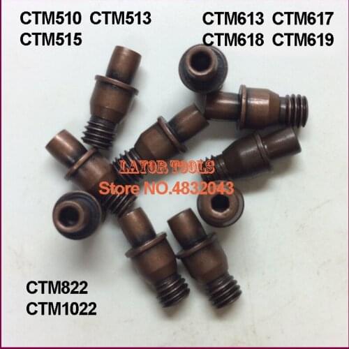 10PCS CTM510 CTM513 CTM515 CTM613 CTM617 CTM618 CTM619 CTM822 CTM1022 CNC lathe Tools Center pin Arbor Accessories Screw Pins