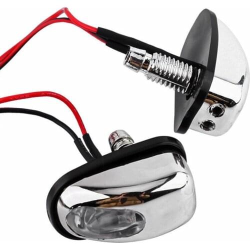 2Pcs Windshield Wipers Spray Nozzle Kit with LED light 12V Colorful For Honda Hyundai Peugeot Mazda Ford KIA Car Hood decoration