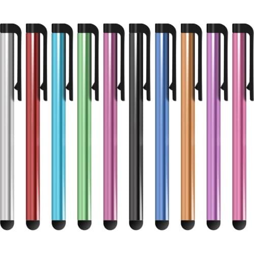 200pcs/lot Capacitive Touch Screen Stylus Pen For IPad Air Mini 2 3 4 For IPhone 7 8 Samsung Universal Tablet PC Smart Phone