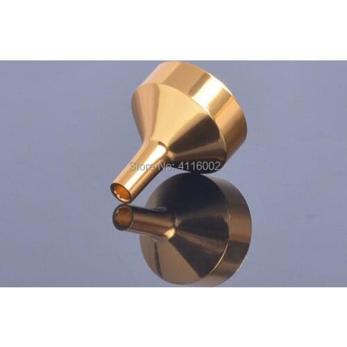 200pcs Small Metal Aluminum Funnels for Filling Small Mini Perfume Bottles or Containers