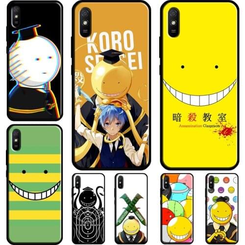Assassination classroom Koro Sensei For Redmi Note 10 Pro Cover For Redmi Note 9 8 Pro 8T 7 9S Case For Redmi 9A 9T 9 9C 8A 7A