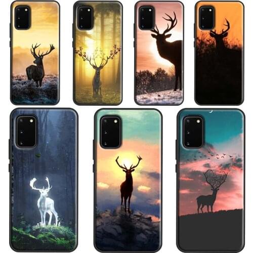 Deer Hunting Camo Phone Case For Samsung Galaxy S21 Ultra S20 FE S10E S8 S9 S10 Plus Cover For Note 10 9 20