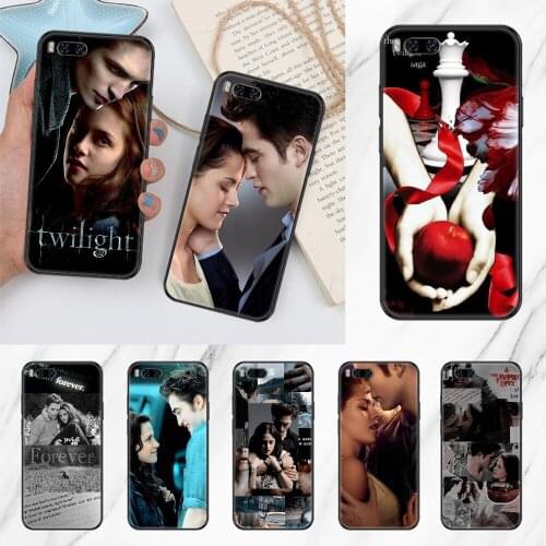 Movie Twilight Saga Phone case For Xiaomi Mi Max Note 3 A2 A3 8 9 9T 10 Lite Pro Ultra black soft hoesjes 3D waterproof trend