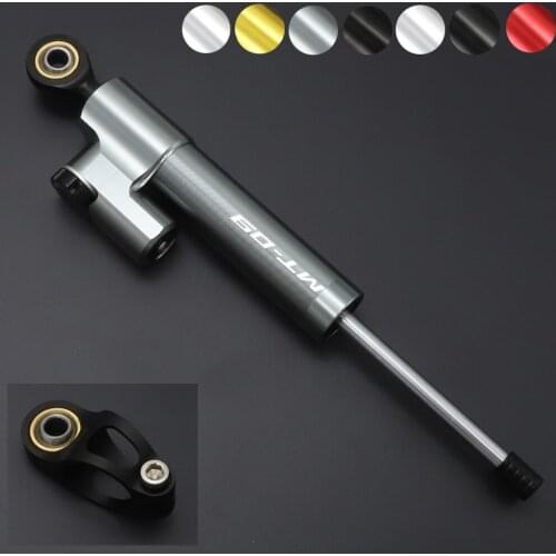 Motorcycle CNC Steering Damper Stabilizerlinear Reversed Safety Control For YAMAHA mt09 mt 09