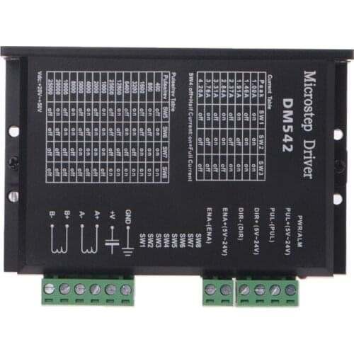 DM542 Stepper Motor Driver For 57 86 Series 2-phase Digital Stepper Motor Driver