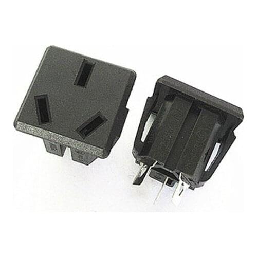 HOT NEW Power plug Embedded card plug AC-07 3PIN