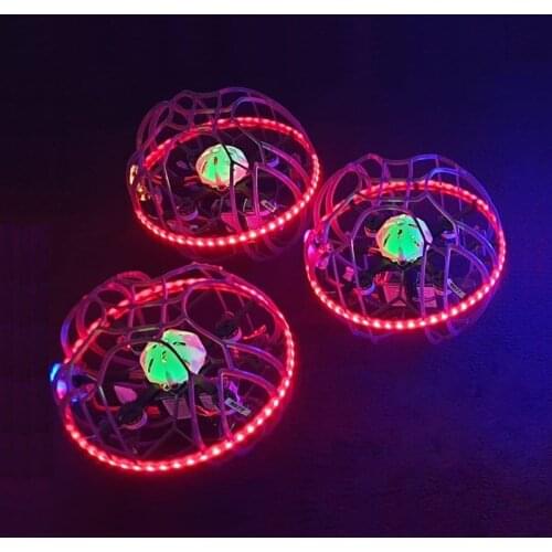 LDARC FB156 FPV Flyball Soccer Drone Wheelbase 87.5mm F411 FC 25A ESC AIO Quadcopter