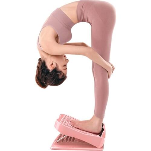 Slant Board Foot Massager Stretching Tight Calves Plantar Fasciiti Non-Slip Exercise Fitness Stability Training Physical Therapy