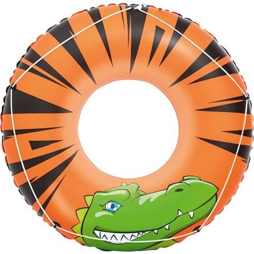 Adult Inflatable Crocodile Swimming Ring Water Tube Funny Pool Float Air Mattress Swim Toys Pool Water Fun Raft