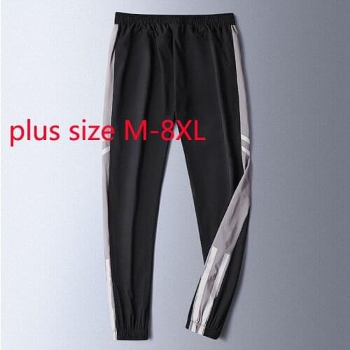 New Arrival Fashion Super Lage Summer Spring And Summer Youth Men Full Length Pants Plus Size M L XL 2XL 3XL 4XL 5XL 6XL 7XL 8XL