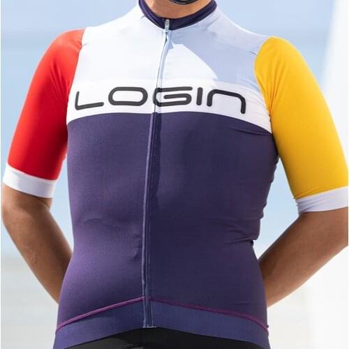 New Login Team Pro Cycling Jersey Men 2021 Summer RBX Short sleeve bicycle riding shirt Top quality Silicone Non-slip webbing