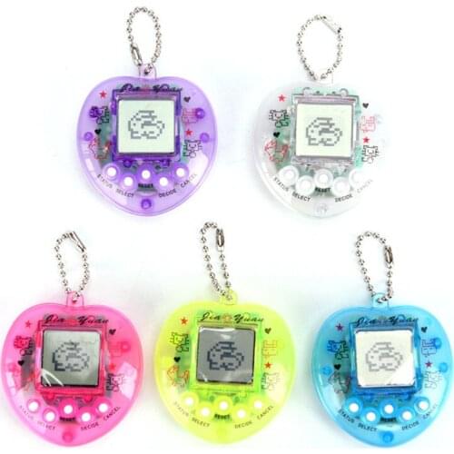 New Style Virtual Cyber Nostalgic Pet Toy Tiny Game Game Random Hot Sale Digital Pet Game Machine Key Chain Toys