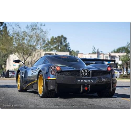 Pagani Huayra 730 S Supercar Poster and Print Wall Art Canvas Painting Wall Picture For Living Room Decor