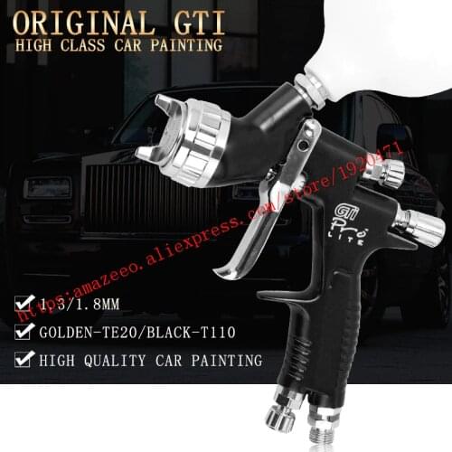 Lvmp spray gun professional paint spray gun GTI golden paint gun water based automotive guns car painting tools pistol paint