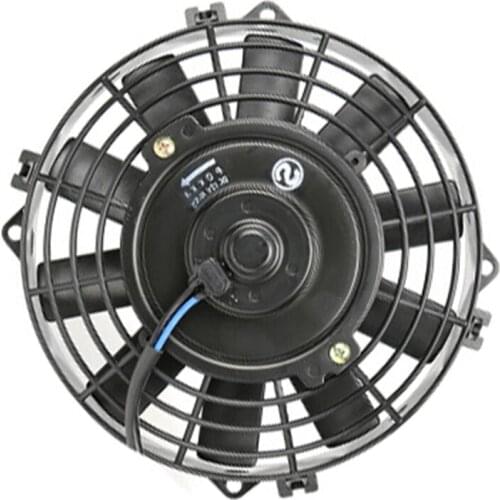 Universal Electric Condenser Cooling Fan 24V Air conditioning 8'' Black for Street/Rat/Hot Rod Classic Muscle Car