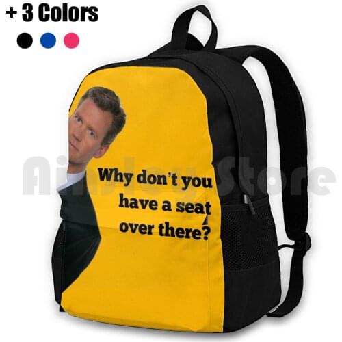 Chris Hansen Outdoor Hiking Backpack Waterproof Camping Travel Chris Hansen Dateline Meme Secret Santa Office Catch To Catch A