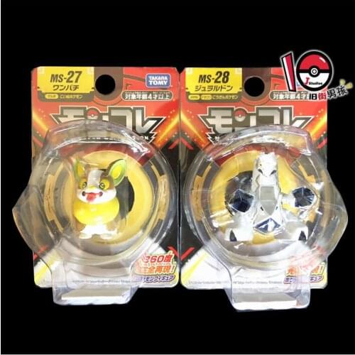 Japan TOMY MC Pokemon Dolls Duraludon Yamper Action Figure Toys Model Collection Cartoon Pocket Monster Dolls Gift Genuine New