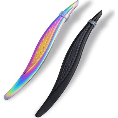 1PC Stainless Steel Angled Slanted Eyebrow Tweezers Face Hair Removal Eye Brow Trimmer Eyelash Clip Cosmetic Beauty Makeup Tool