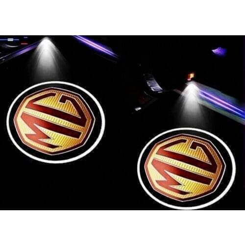 2X For MG 3 MG 6 GS GT HS MG6 MG3 ZS EV CS Concept TF LE500 Led Car Door Welcome Light Projector Logo Ghost shadow Laser Light