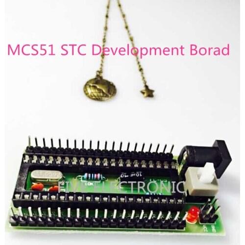 40Pins Connector Lock51 Single Chip Microcomputer MiniSystem Board MCS51STC DevelopmentBoard,use for car,robot DIYmodel