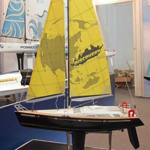 Beili Discovery-II Sailboat 620mm RC Scales Yacht W/ 2.4G 4 Channel Radio System RTR or PNP