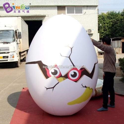 Free Shipping Airtight 1.8 Meters High PVC Inflatable Easter Egg For Event Decoration - BG-M0032