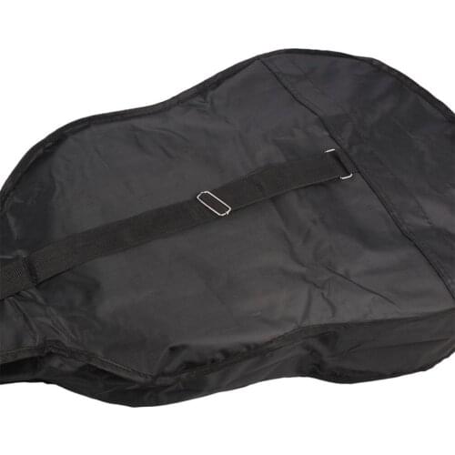 Portable Oxford Fabric Shoulder Carry Guitar Protection Storage Bag Soft Case Box for Guitar Parts Black