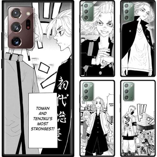 Funda for Samsung M51 M31 M21 Cover Phone Shell For Galaxy Note 20 Ultra 10 Plus 10lite 9 8 Coque Tokyo Revenge Manga TPU Caso