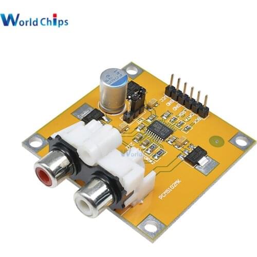 Diymore PCM5102 DAC Decoder I2S Player Assembled Board 32Bit 384K Beyond ES9023 PCM1794 Decoder Board Module For Raspberry Pi