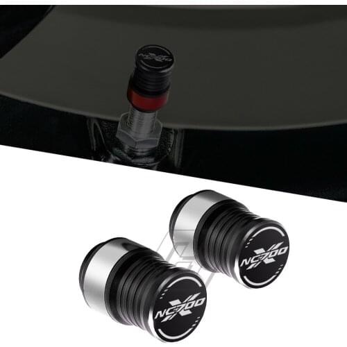 Motorcycle Accessories Wheel Valve Stem Cap Set Case for Honda NC700X CNC Aluminum