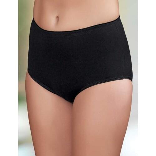 Berrak Underwear Culotte Penties Womens Cool Comfort Cotton Briefs Panties 6-Pack White Black Pink of Made In Turkey 100 Cotton