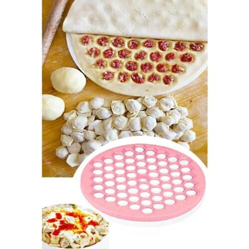 Practical Turkish Mantı Italian Ravioli Pasta Mold 40 cm Dough Cutting Apparatus 199 Holes One-Time Kitchen Accessory
