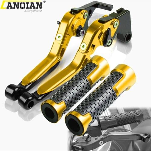 Motorcycle Accessories CNC Brake Clutch Levers & Handlebar Handle Bar Grips For 690690SMC 690SMCR 2014 2015 2016 2017