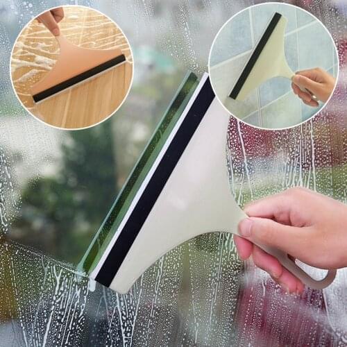 Spatula rubber scratcher window glass wiper Tools for home squeegee bath brush washing wash household cleaning accessories