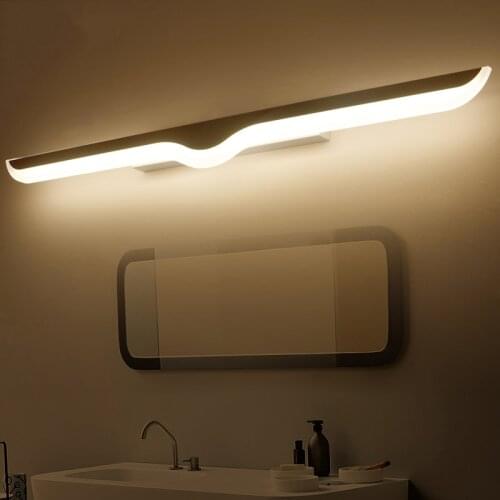 Modern LED vanity Mirror Lights 0.4M~1.2M wall lamp Bathroom bedroom headboard wall sconce lampe deco Anti-fog espelho banheiro